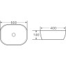 Раковина 50x40 см BELBAGNO BB1302-H301